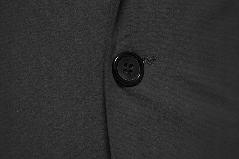 Męska Elegancka Marynarka Swobodna Kurtka Moda Materiał dominujący zamsz ekologiczny