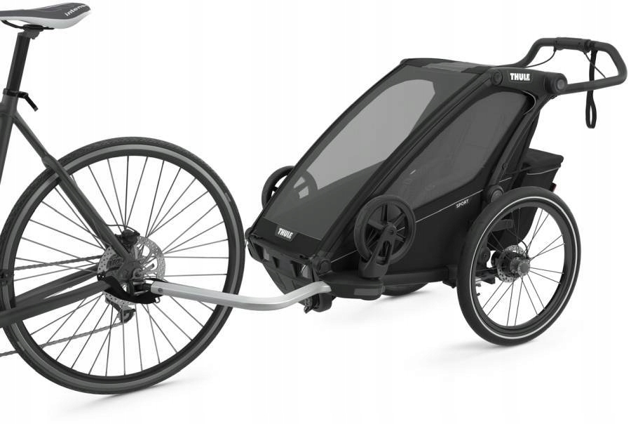 Thule Chariot Sport 1-OS Cyklistický Přívěs Midnight Black