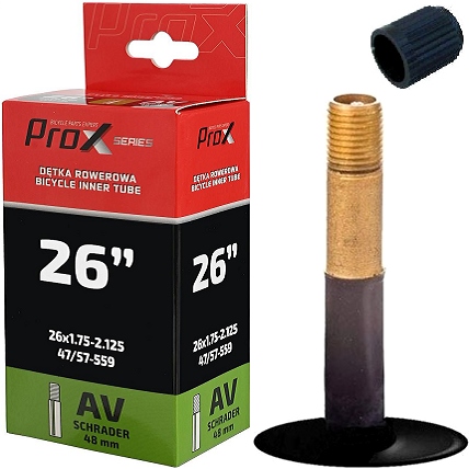 Dętka Prox 26 x 1.75-2.125 (47/57-559) Av 48mm