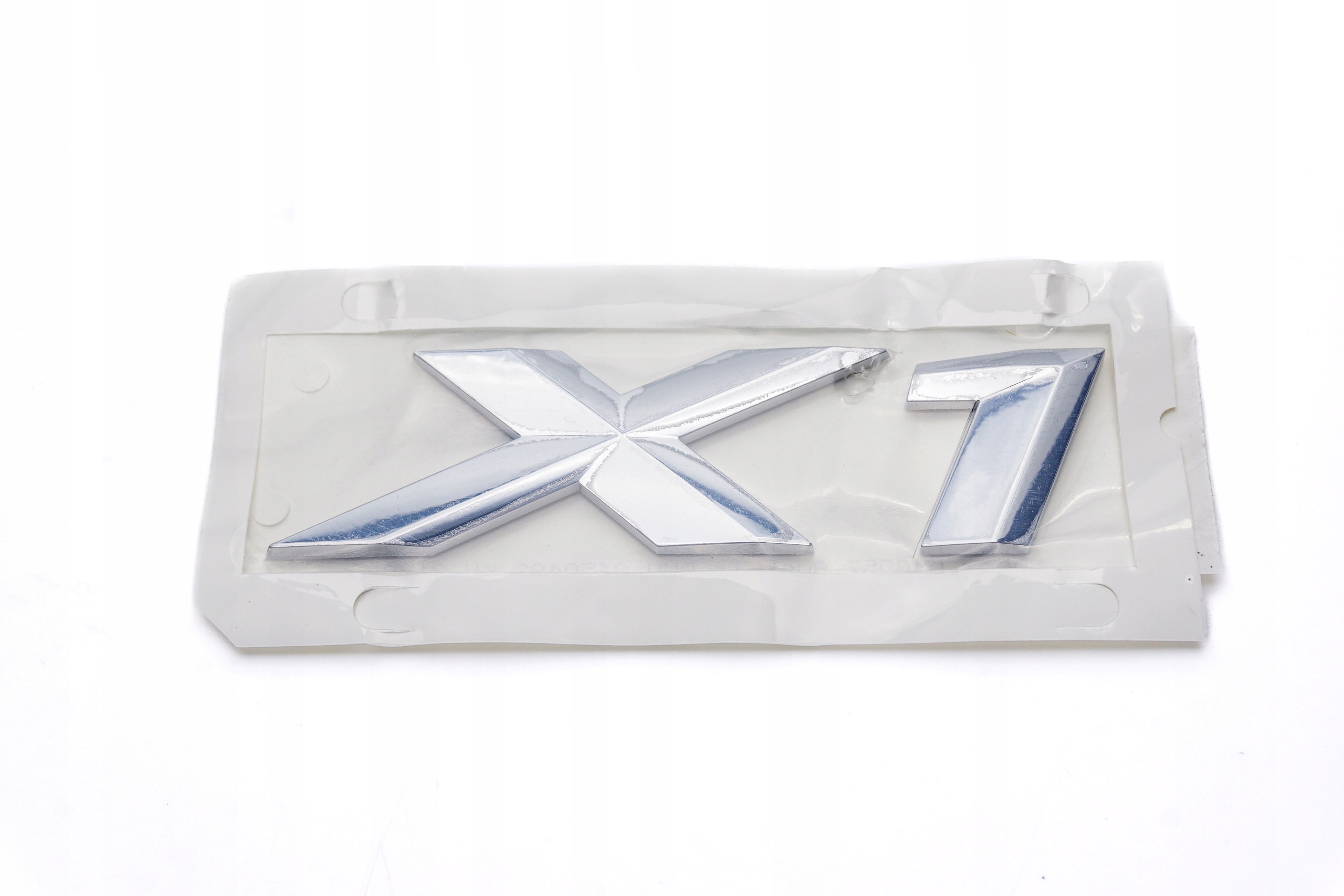 BMW EMBLEMAT NAPIS ZNACZEK NAPIS KLAPA TYŁ NA KLAPĘ X1 U11 F48 E84 CHROM
