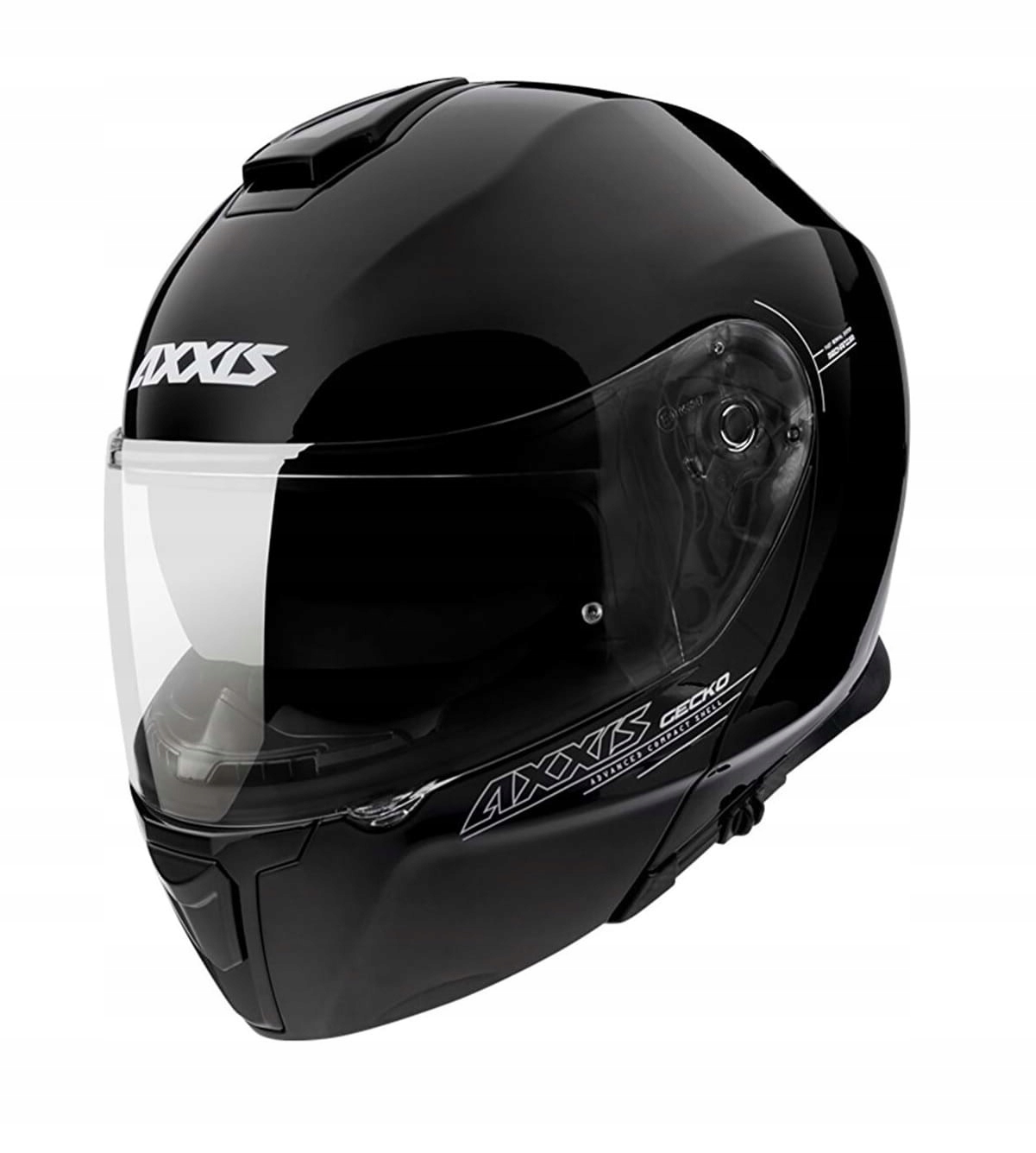 Helma Axxis Geco Sv Black Čeľusťová