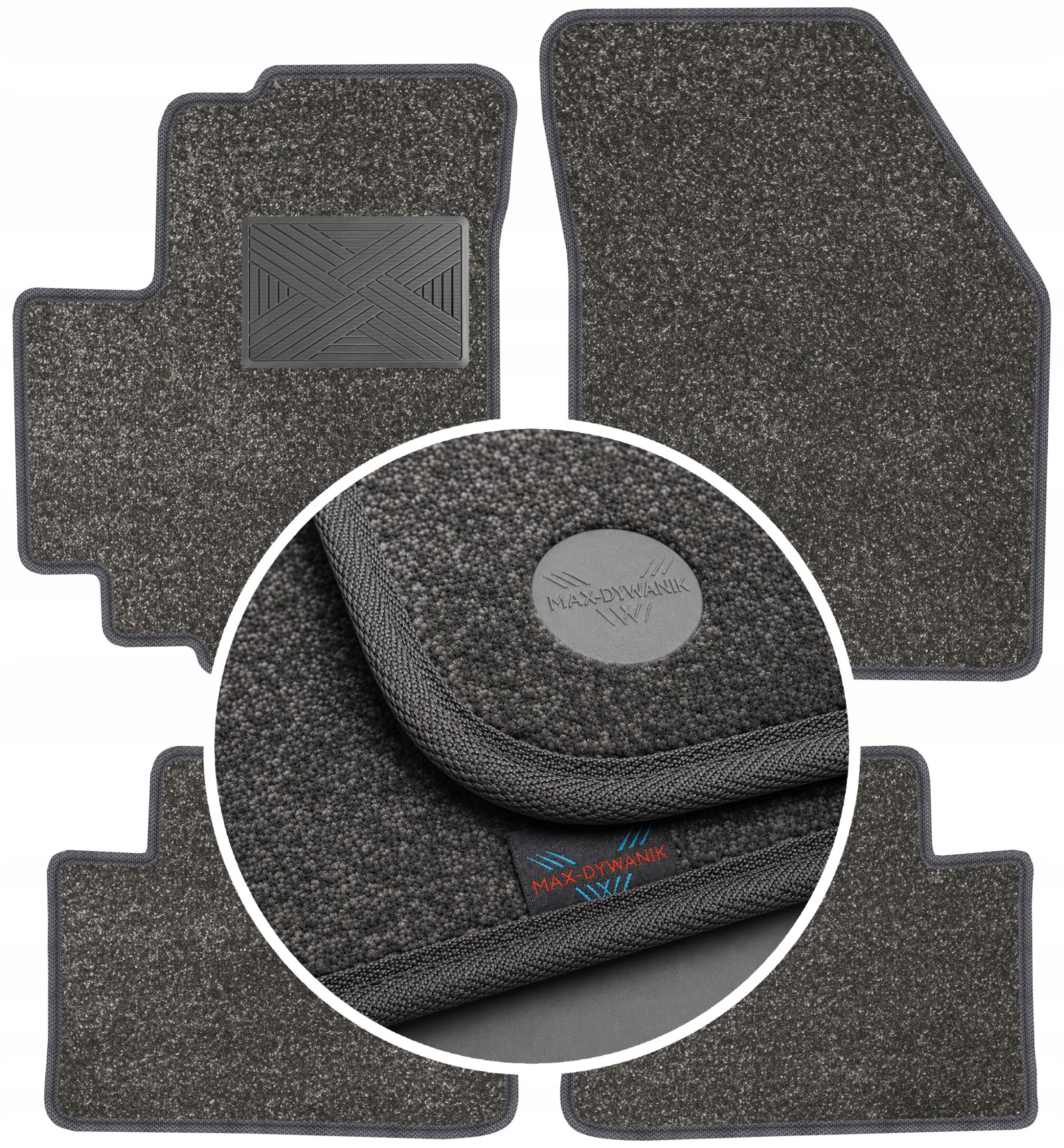 Nissan Pixo Hb 2009-2013 Koberce do auta Perl-Line 12 mm