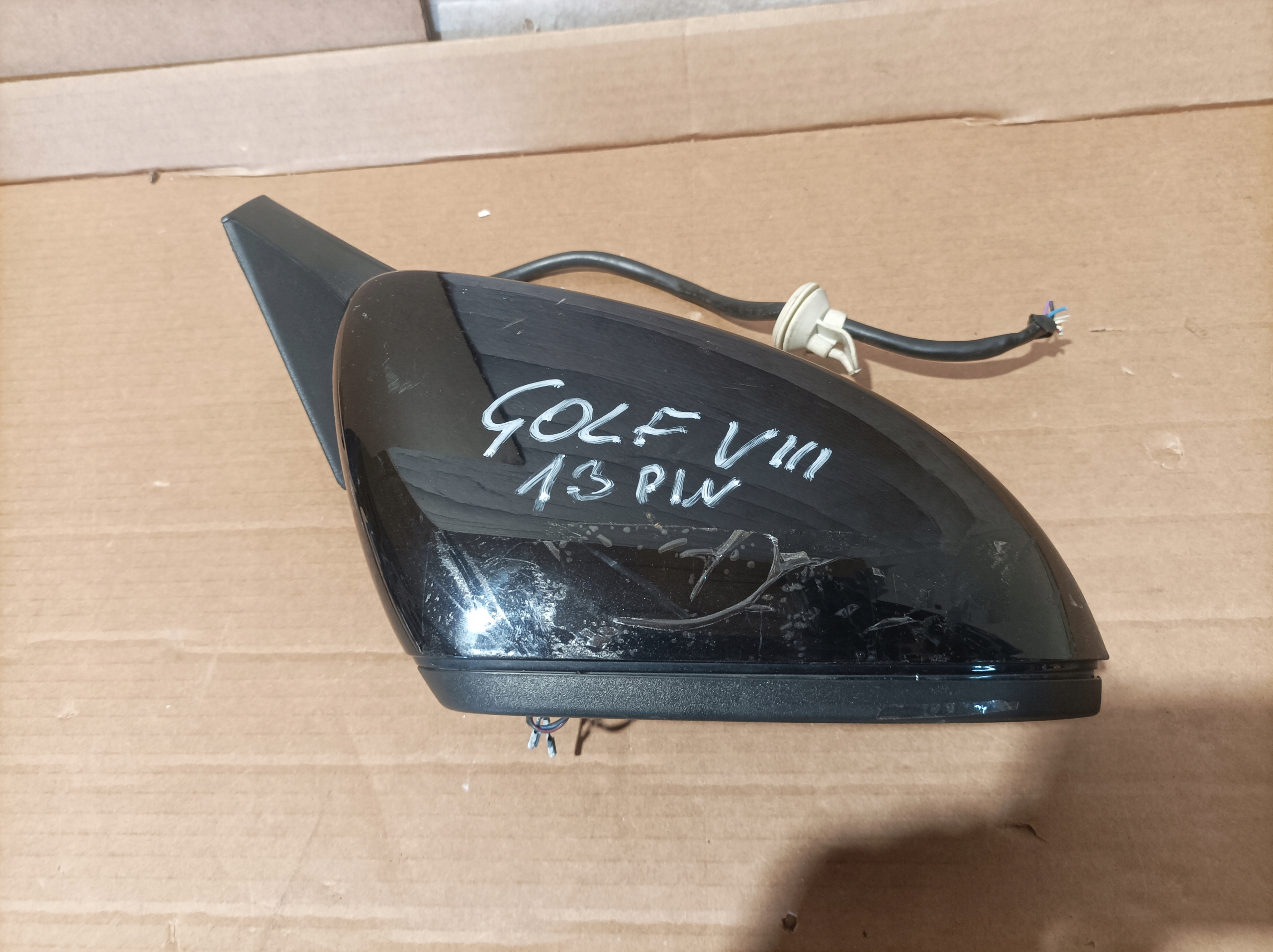 ЗЕРКАЛО ПРАВЕ VW GOLF VII 13 ПИНЫ-КОНТАКТЫ