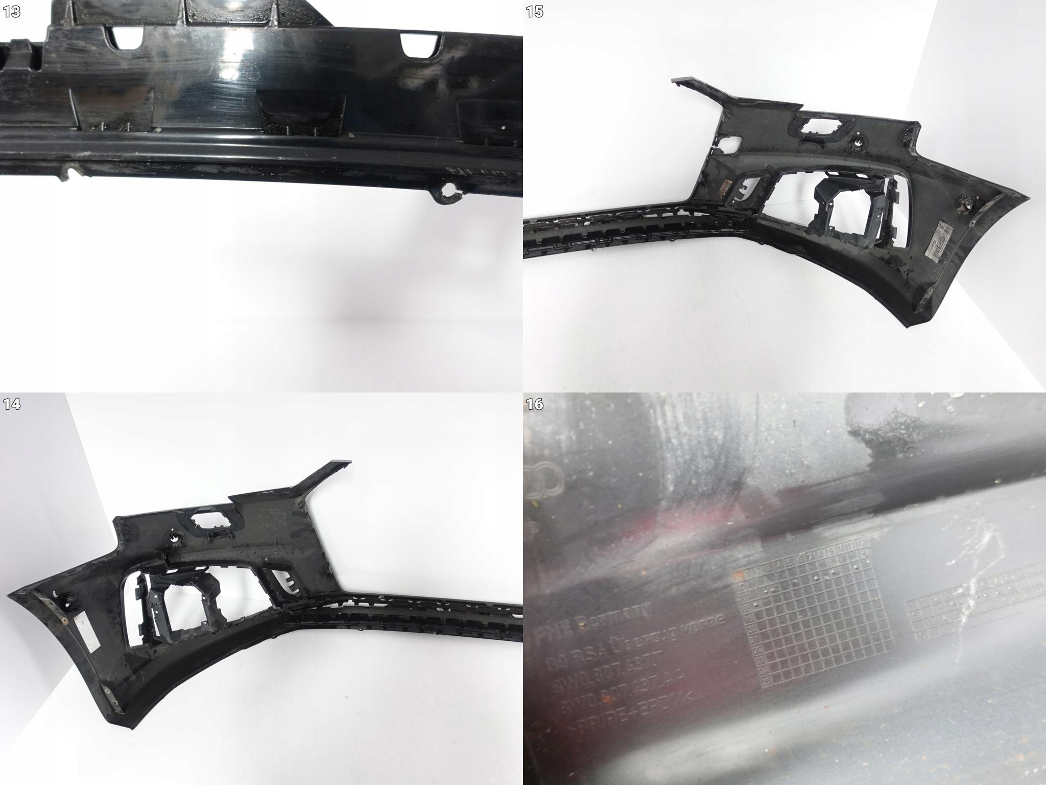 AUDI RS4 8W0 B9 16-19 bumper front *washer/PDC*