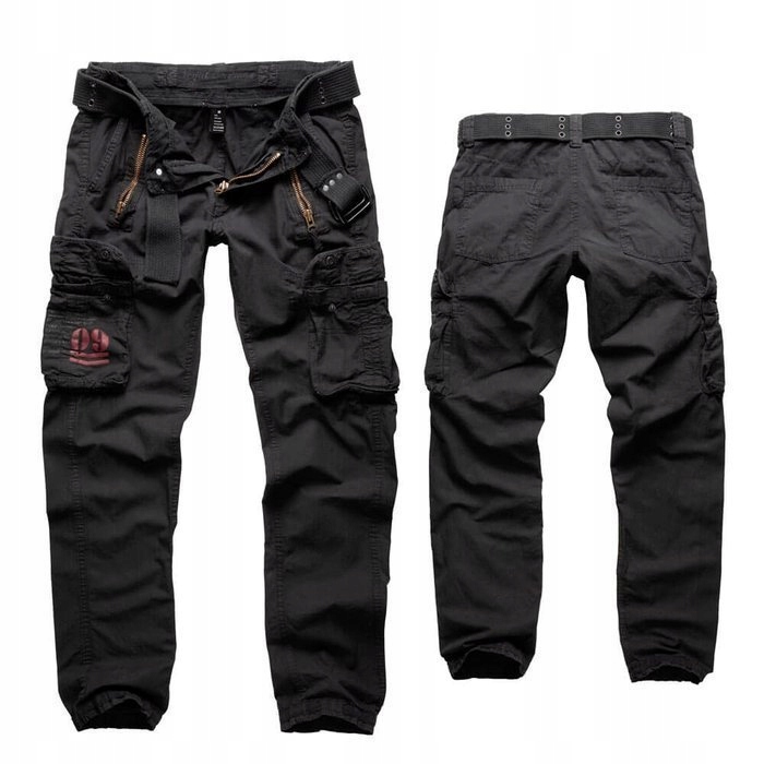 

Surplus Spodnie Bojówki Traveler Slimmy Czarne M