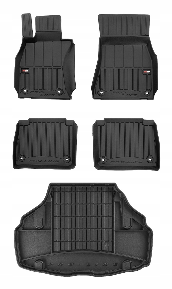 Set 3D gumové rohože Lexus LS4 Sedan 2006-2017
