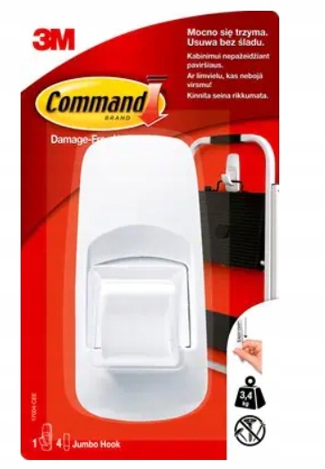 

Command 3M Haczyk Jumbo Duży 1SZT 3,4 kg 17004
