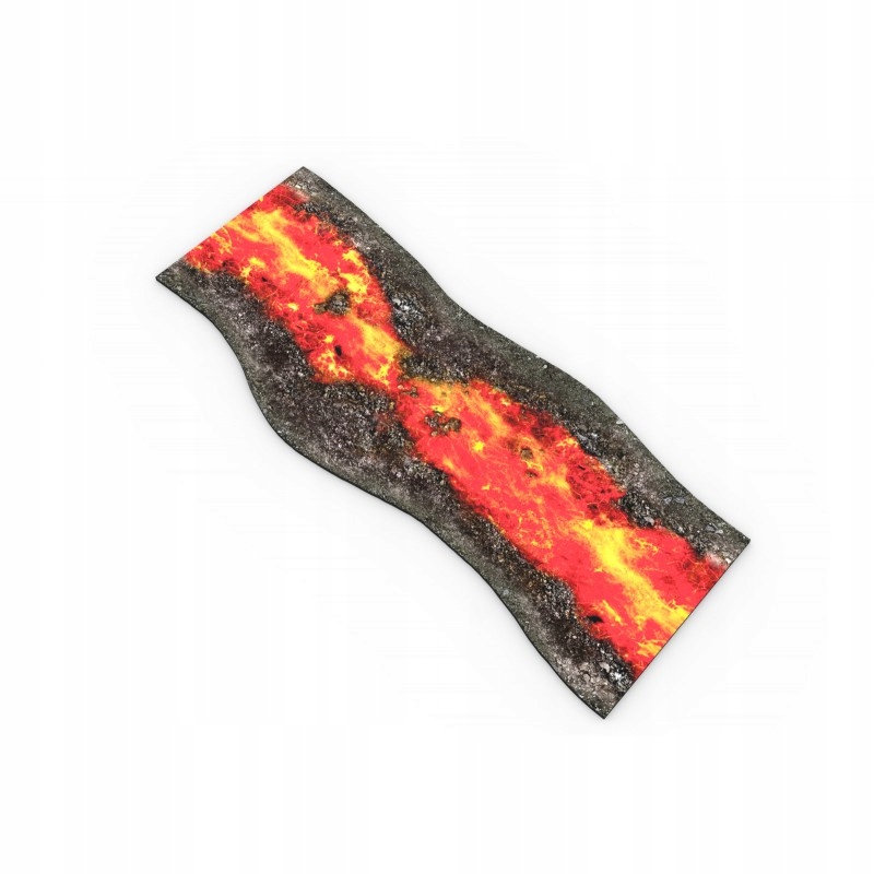 ZESTAW MODUŁOWYCH RZEK 2D - LAWA Liczba sztuk 7 szt.