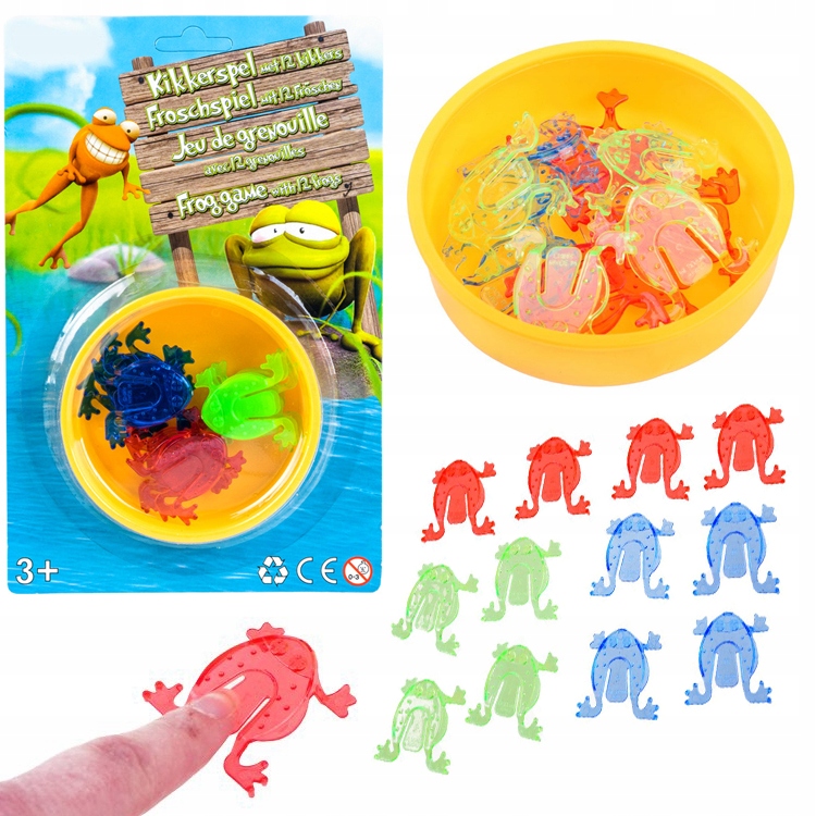 

Gra Zręcznościowa Skaczące Żabki Pchełki Rodzinna