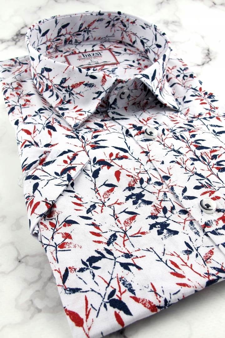 Koszula Męska Elegancka Wizytowa do garnituru P253 Rozmiar XXL