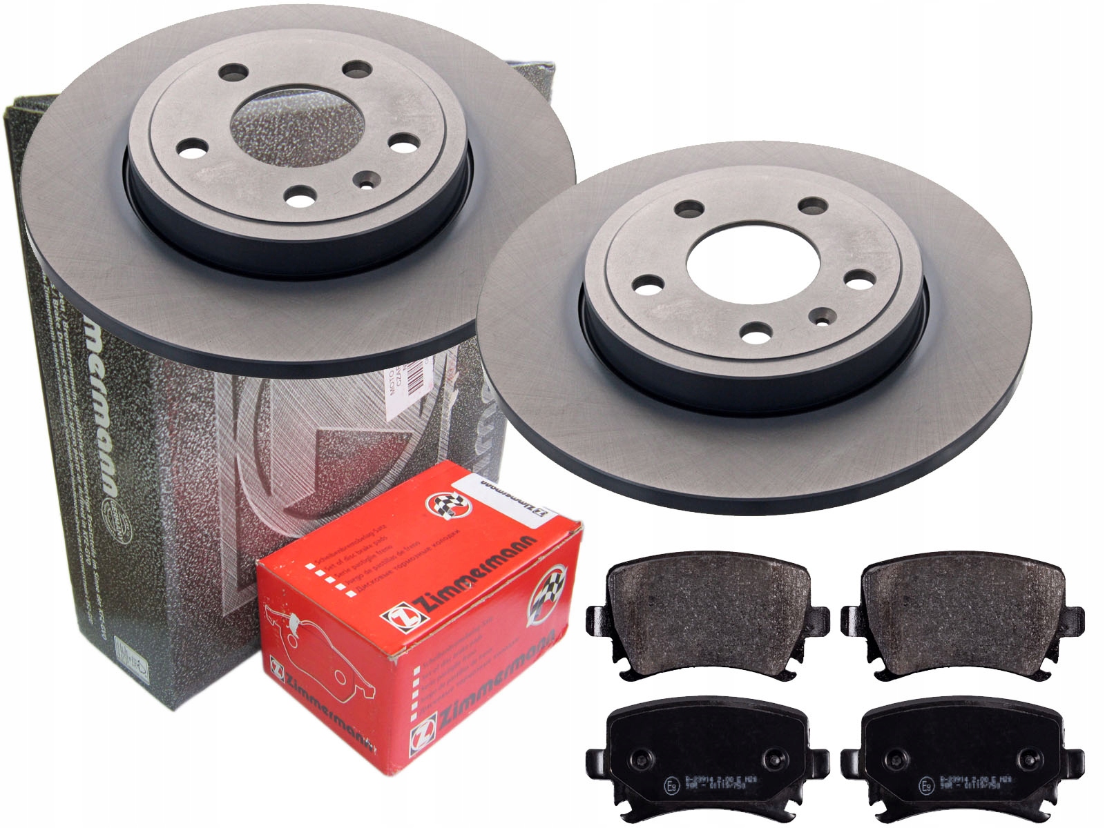 TARCZE KLOCKI ZIMMERMANN TYŁ AUDI A4 B7 288MM