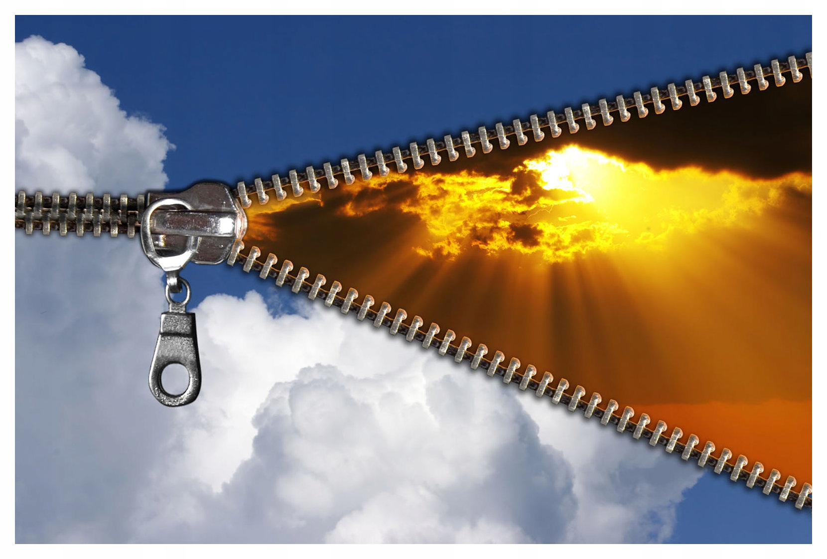 Fototapeta Nebe úsvit Západ Slunce mraky vinylová 3D efekt 208x146 lepidlo