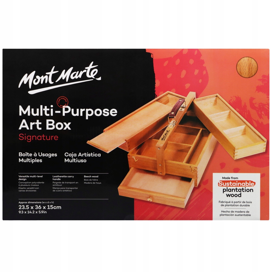 Krabička Multifunkční Art Box Mont Marte
