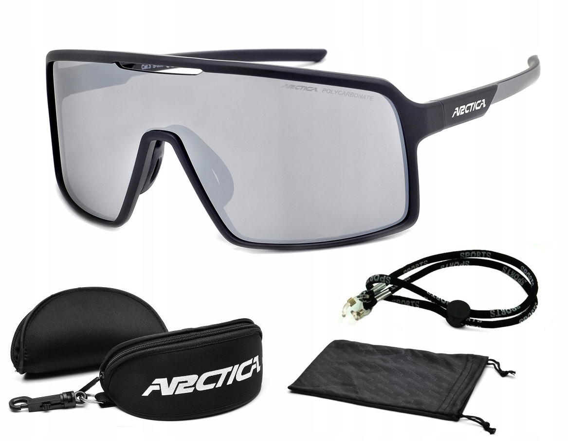 

Arctica Okulary Sportowe S-336 Rowerowe Duże Szkło