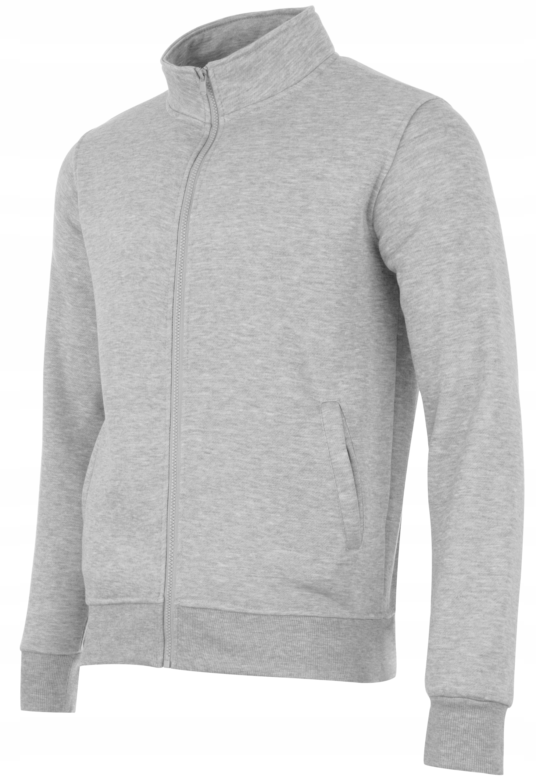 

Bluza Męska Stójka Na Zamek No1 Szara XXL