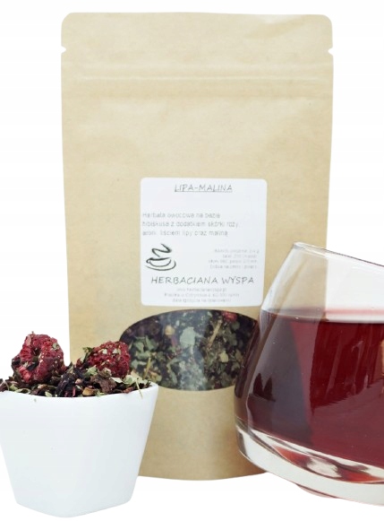 Čaj Přírodní aromatická malina Lipa 100% 1 kg