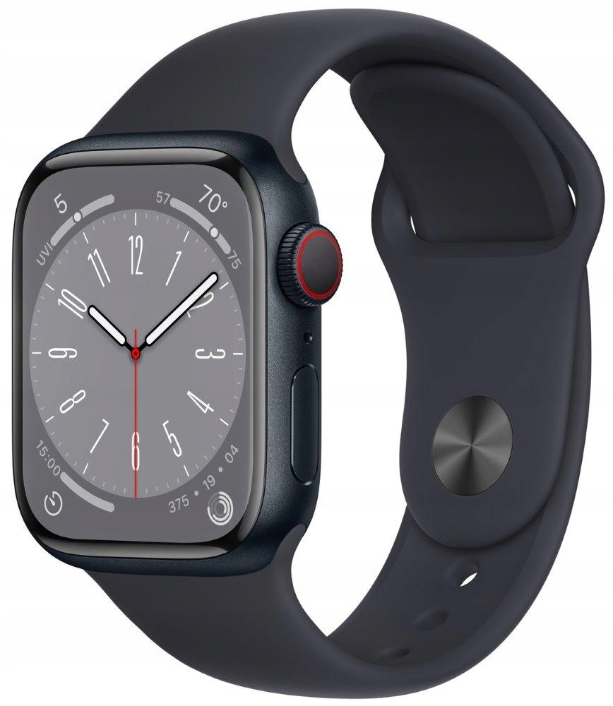 Apple Watch Series 8 GPS + Cellular 41mm Midnight za 13418 Kč