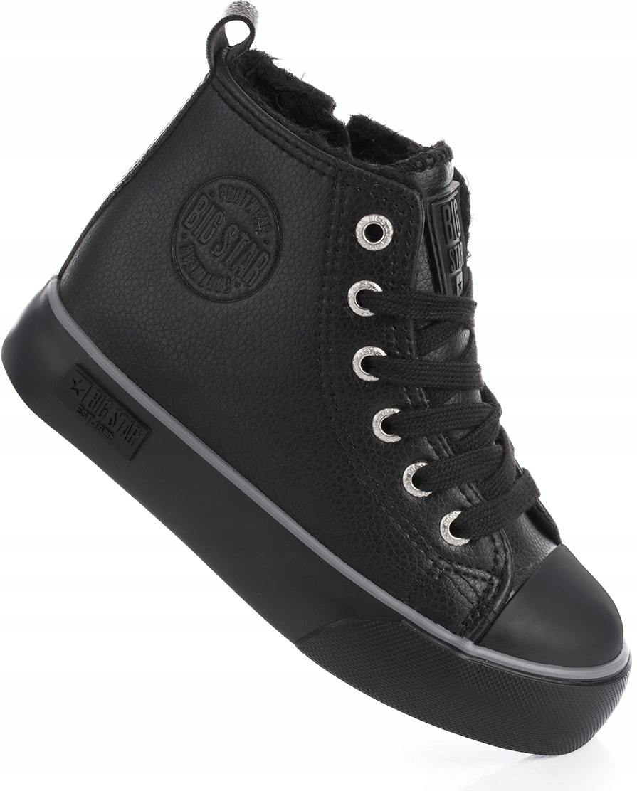 BIG STAR BUTY DZIECIĘCE ZIMOWE SKÓRA EKOLOGICZNA OCIEPLANE r. 30 Kod producenta KK374228 BIG STAR ZIMOWE OCIEPLANE