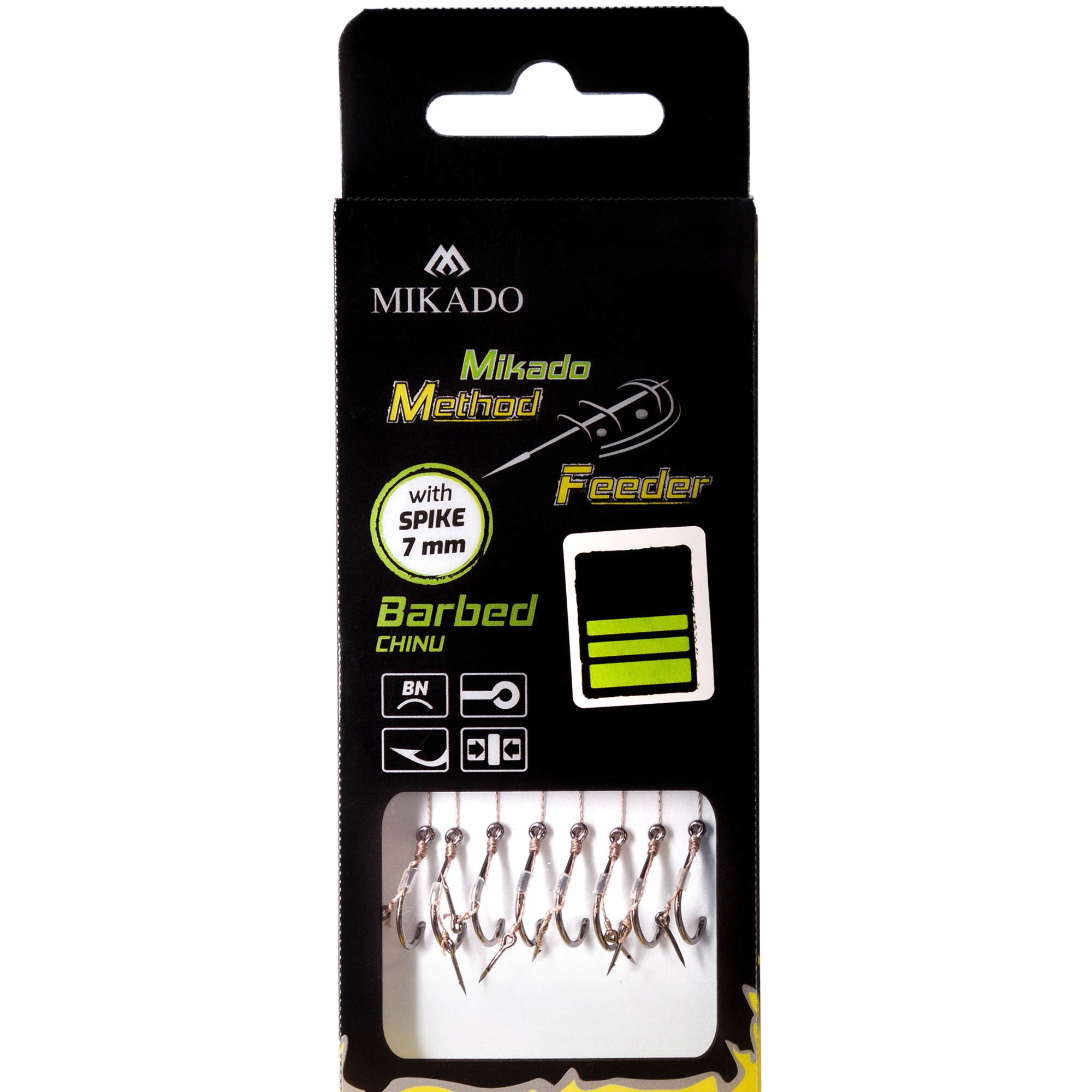 Przypony Mikado Mf Z Igłą Zadziorowe Chinu Rozm 6 0.16mm 10cm