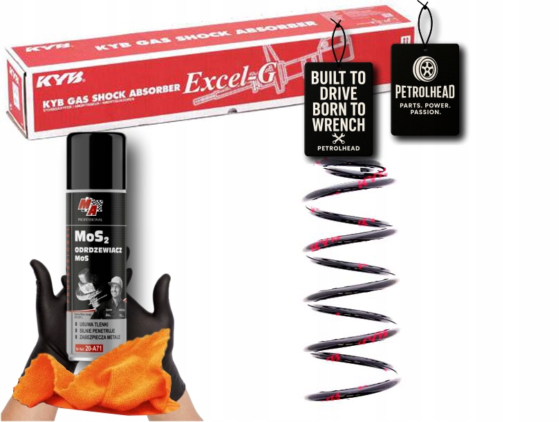 Pružina Zavěšení Zadní L/p Pro Vozidla Bez Zavěšení #Petrolhead Pro+ Kit1