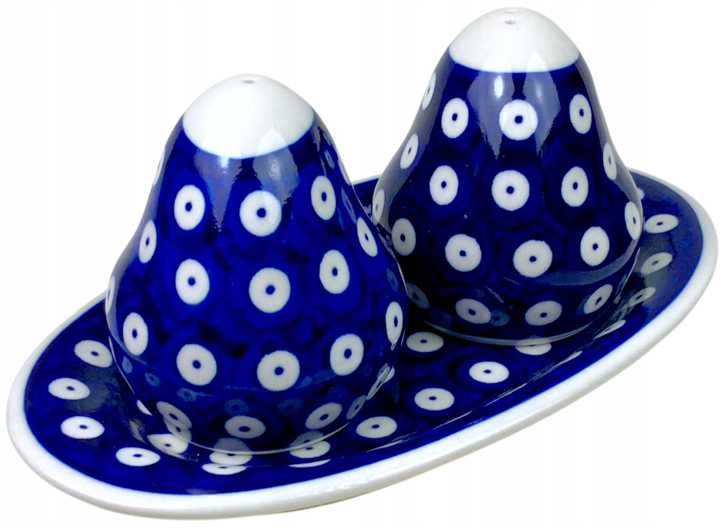 Sada na koření sůl pepř D-1 Keramika Bolesławiec