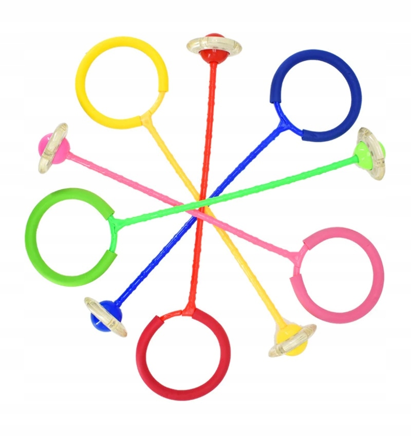 HULA HOP NA NOGĘ SKIPPER SKAKANKA DLA DZIECI LED Szerokość produktu 16 cm