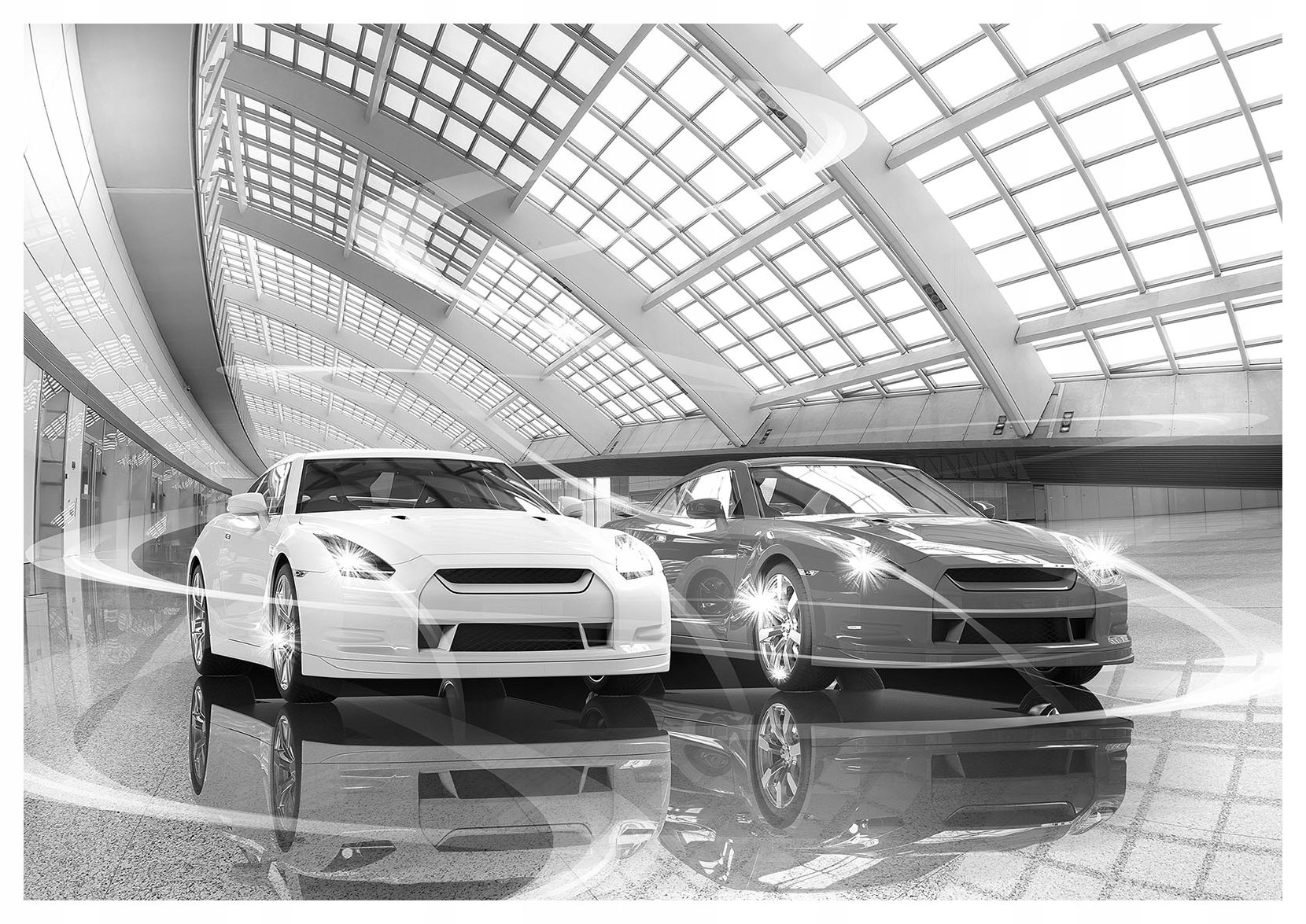 Fototapeta Nissan Gt-r Rychlost a elegance vinylová 368x280 lepidlo