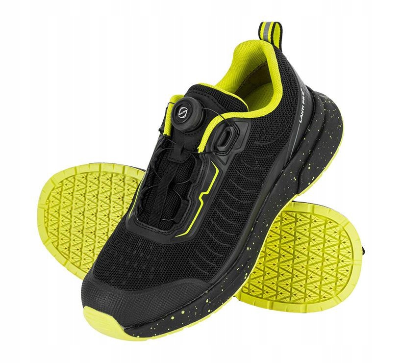 Półbuty L30446 Lahti Pro dekarskie bez podnoska czarno-zielone rozmiar 45