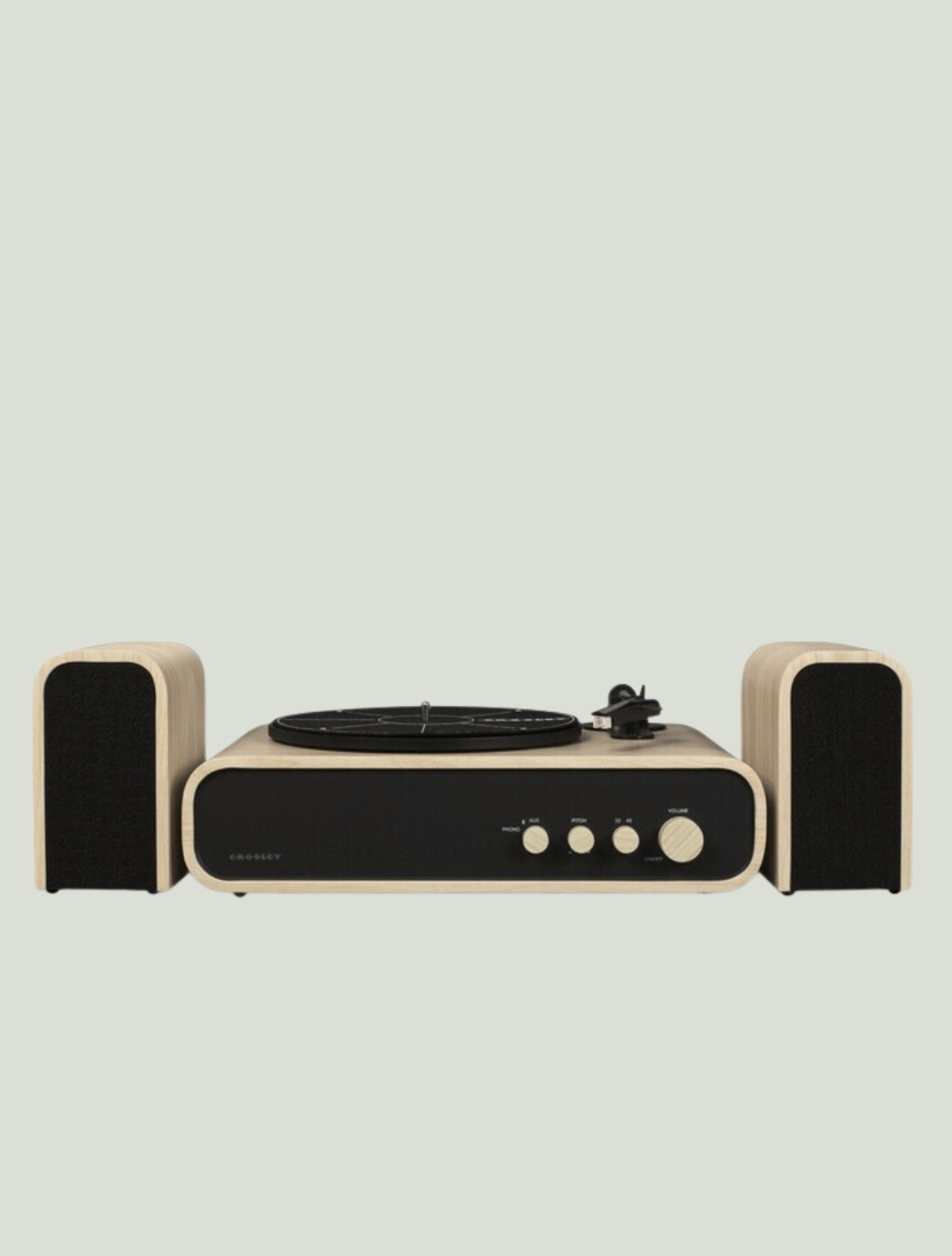 Gramofon Crosley Gig Record – přírodní dřevo