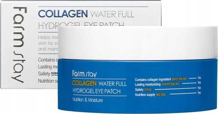 Farm Stay Collagen Water Full Hydrogel Eye Patch 90 g kolagenová hydrogelová pasta