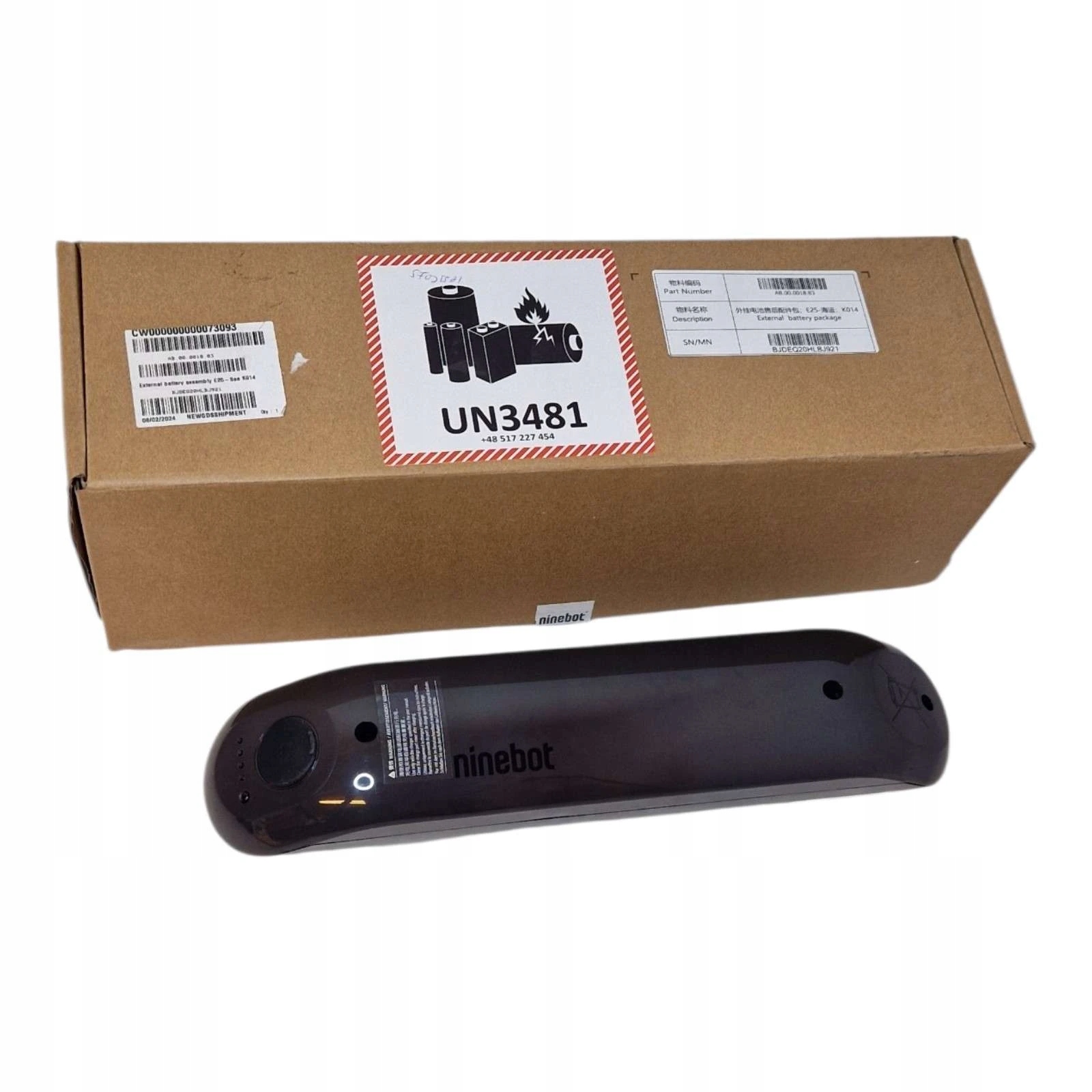 Segway Ninebot Dodatkowa Bateria E25 E25E E25D E45-5960mAh