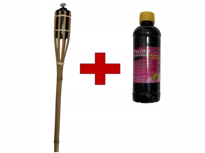 

Pochodnie Na Komary 60cm 5 szt Olej Paliwo 0,5L