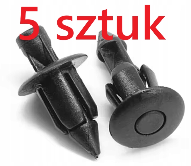 x5 Kołek kołeczek zatrzask spinka Suzuki Gsx-r 1300 DL 1000 Gsx-s śr 6mm