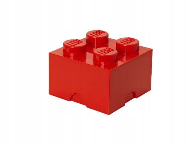 Lego 40031730 Zásobník na stavebnice 2x2 červený
