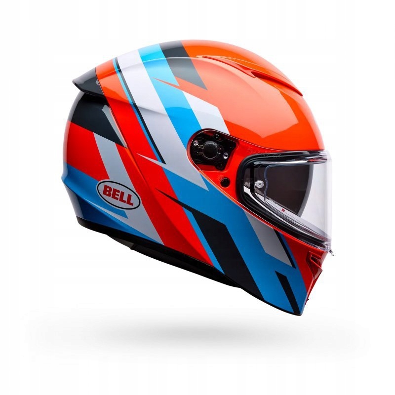 Motocyklová Prilba Bell Lithium Nova Orange Blue XL