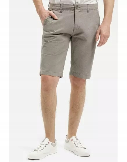 Cross Jeans kraťasy Leom Shorts Šedé A-565-621 40