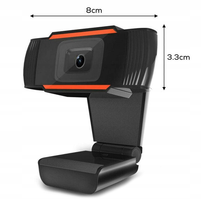 KAMERKA KAMERA INTERNETOWA PC DO LEKCJI + MIKROFON Megapiksele 480 MP