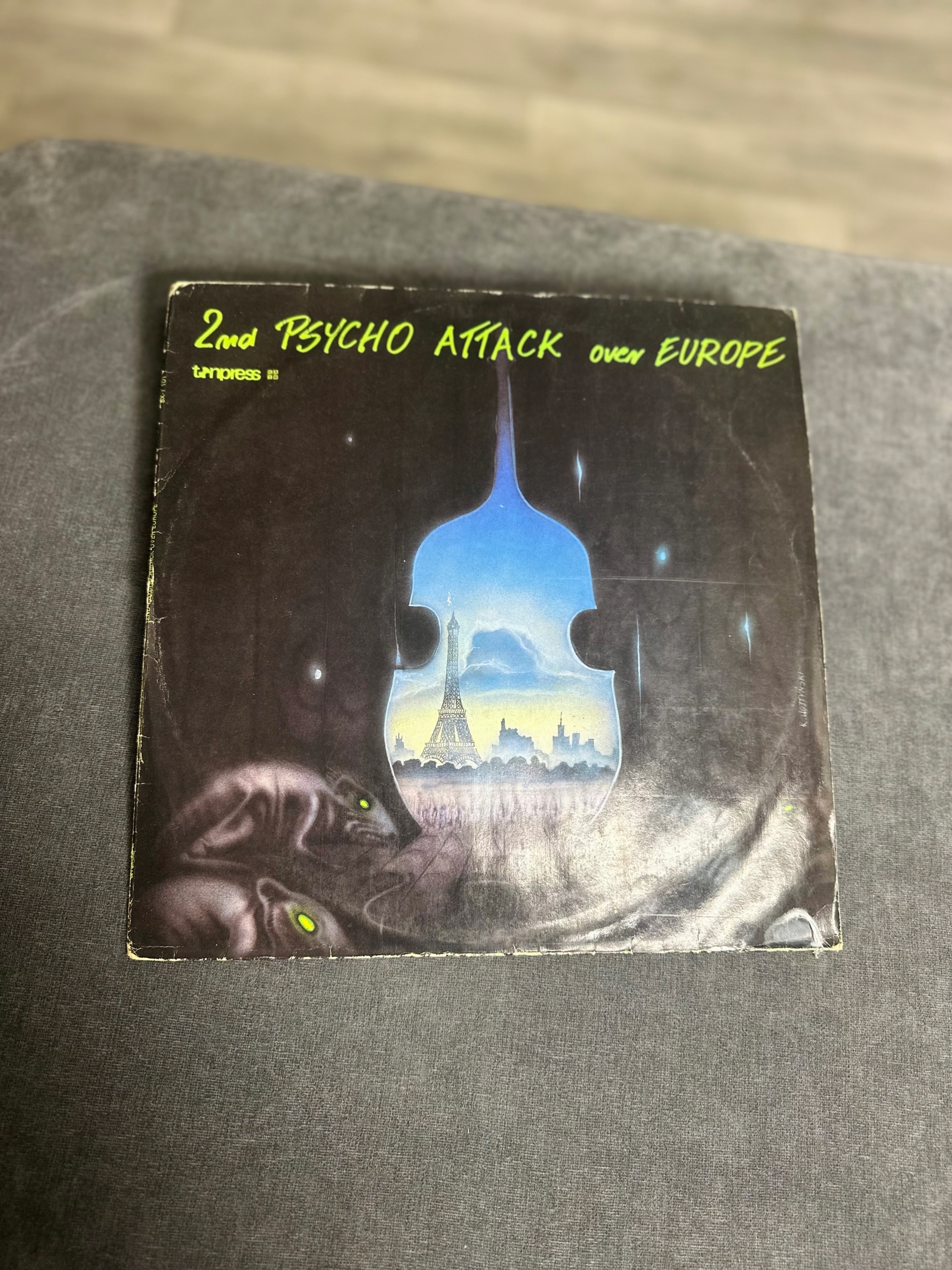 PSYCHO ATTACK over EUROPE!LPレコード 2枚セット Psycho Attack