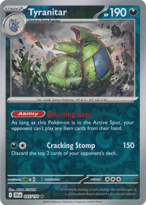 Tyranitar - Karty Pokemon TCG 18+ ﻿ na Allegro - Sklep internetowy