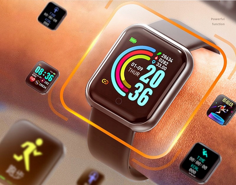 Zegarek Smartwatch + Słuchawki Bluetooth mikrofon Złącza microUSB USB typ A