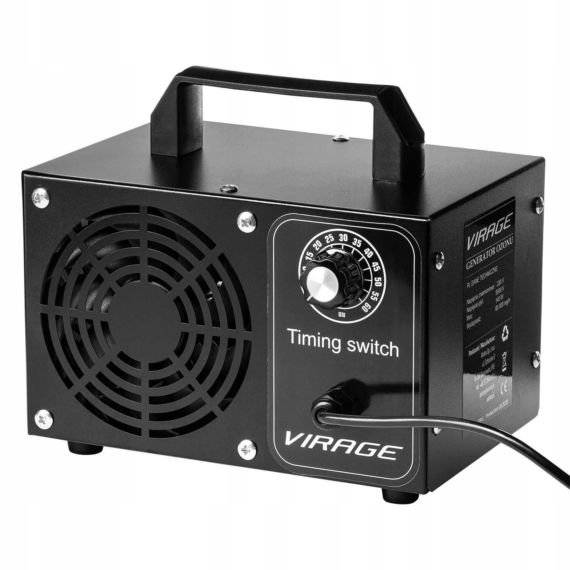 Generátor Ozonu 60.000 mg/min 140 W 94-072 Amtra