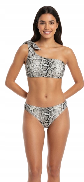 Michael Kors Dvoudílné Plavky Vzor Hadí Kůže M Kva