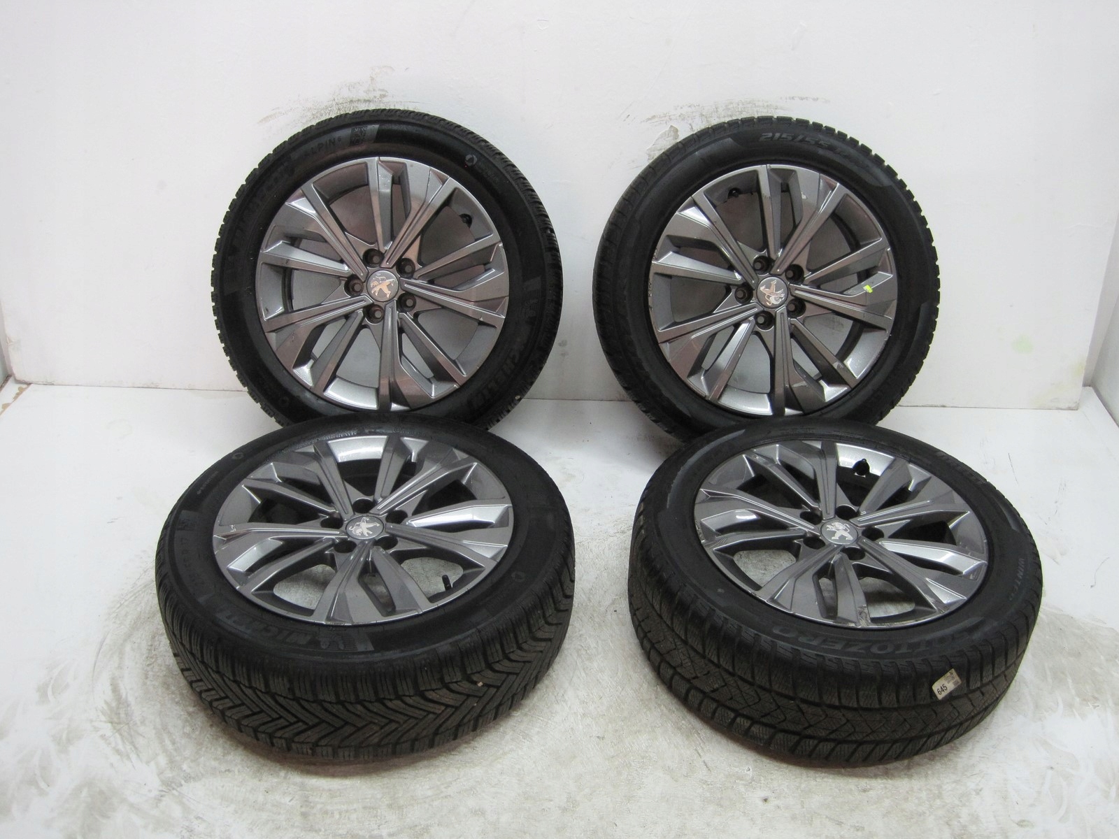 wheels discs tyres PEUGEOT 308 R17 M+S 5 7 MM