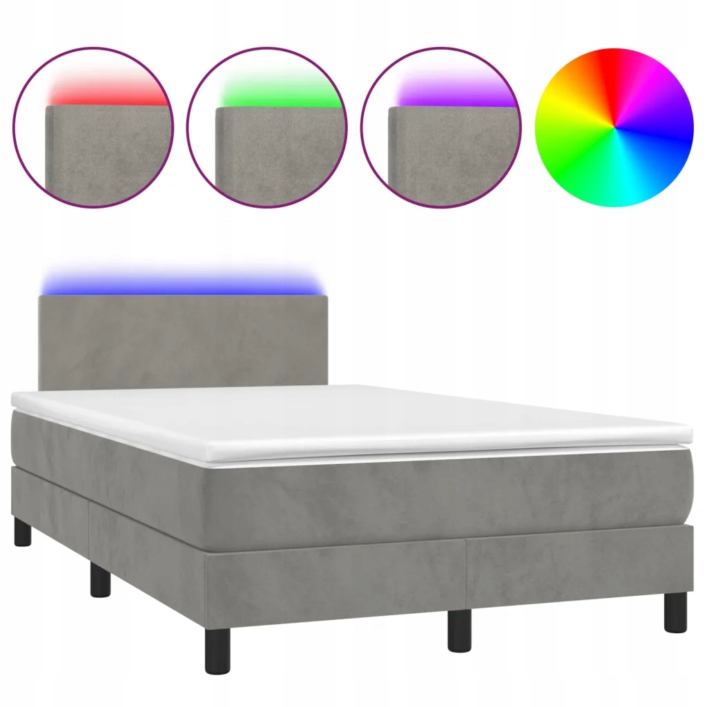 Postel VidaXL 8720287377979 120x200 bílá