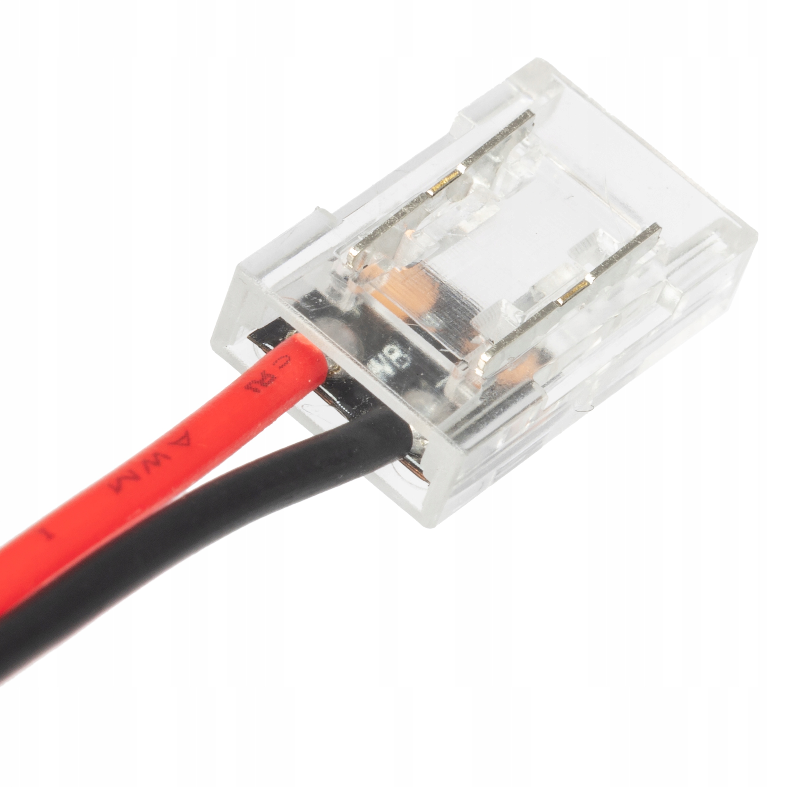 Złączka PRO zacisk-przewód do taśm LED COB 8mm NOWOŚĆ DO PROFILI Kod producenta KAT00679