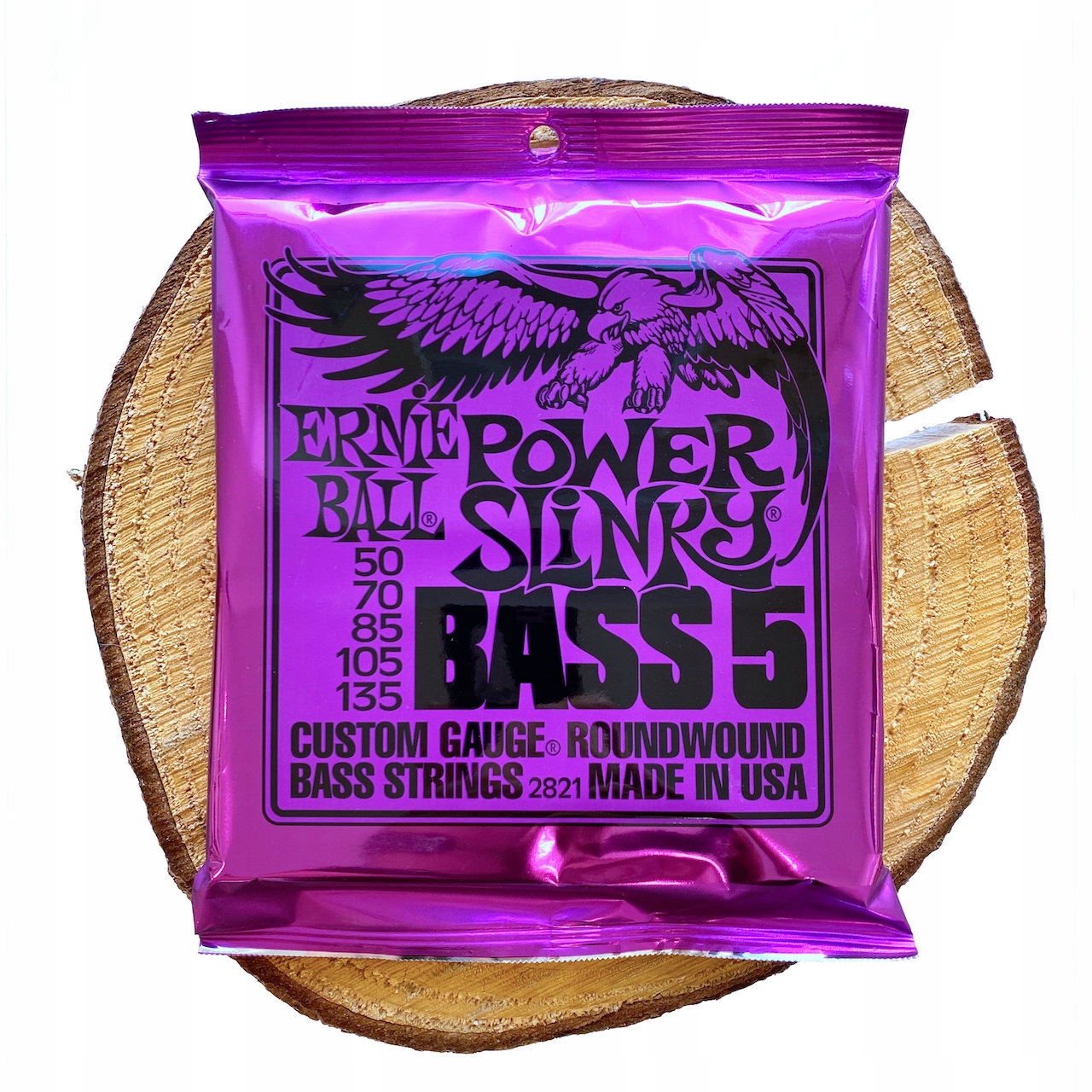 Ernie Ball Power Slinky Bass 5 50-135 5strunná baskytarová sada