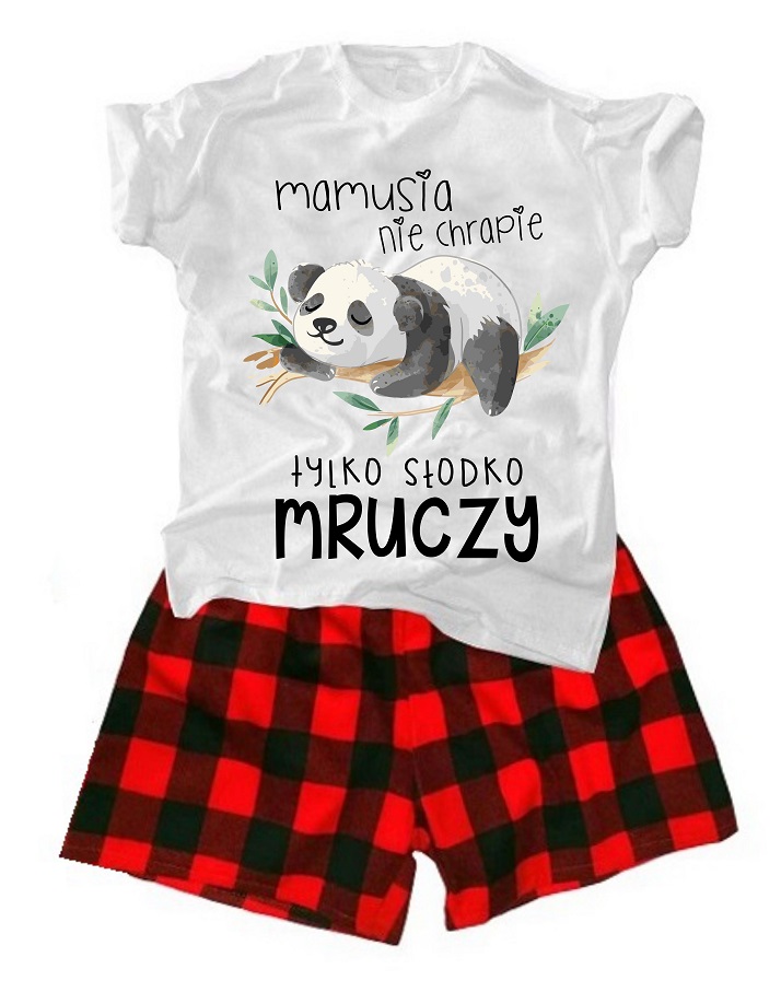 Dárek k svátek matek Bavlněné dámské pyžamo pro maminku L