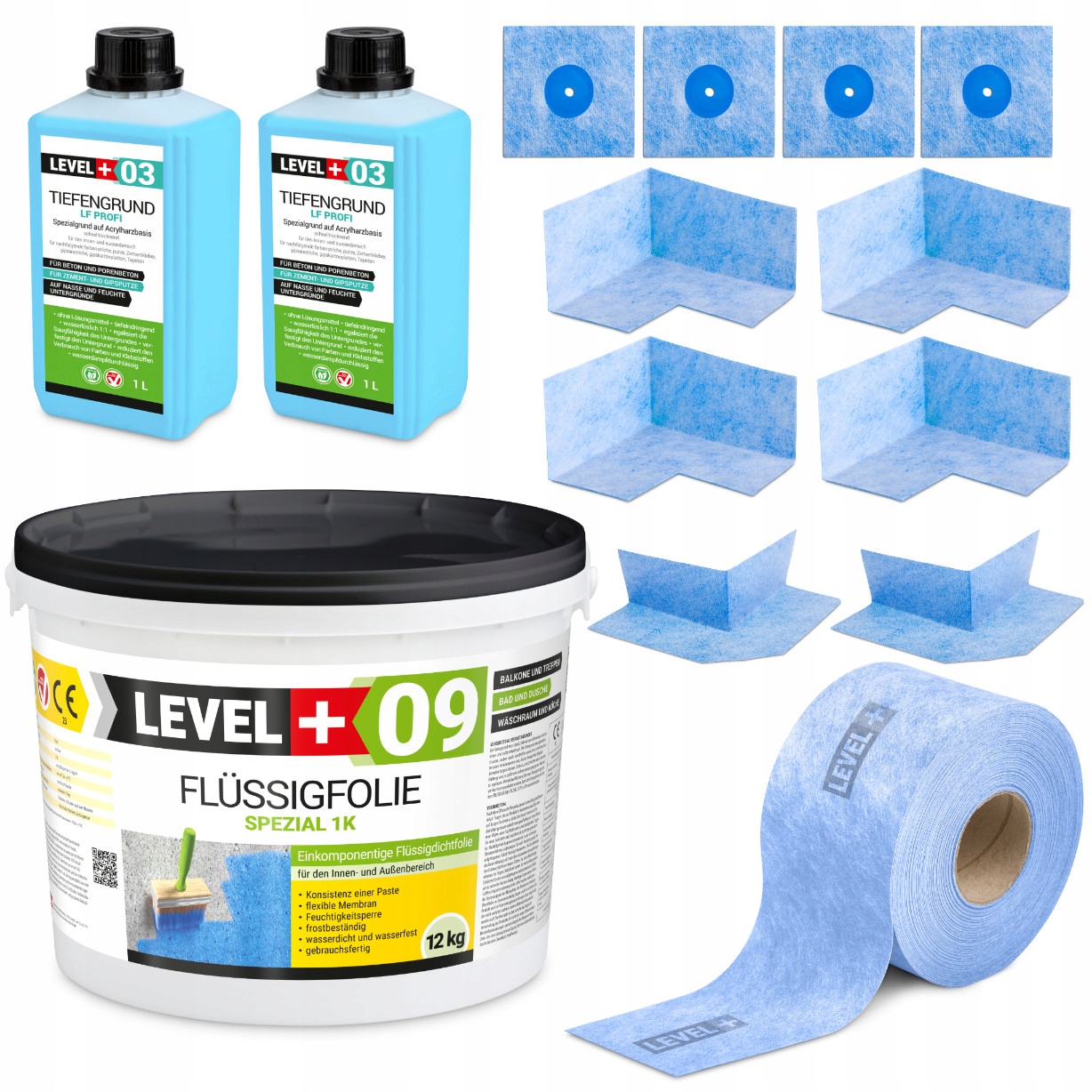 Sada Hydroizolace Fólie 12 kg Páska 20 m SET71