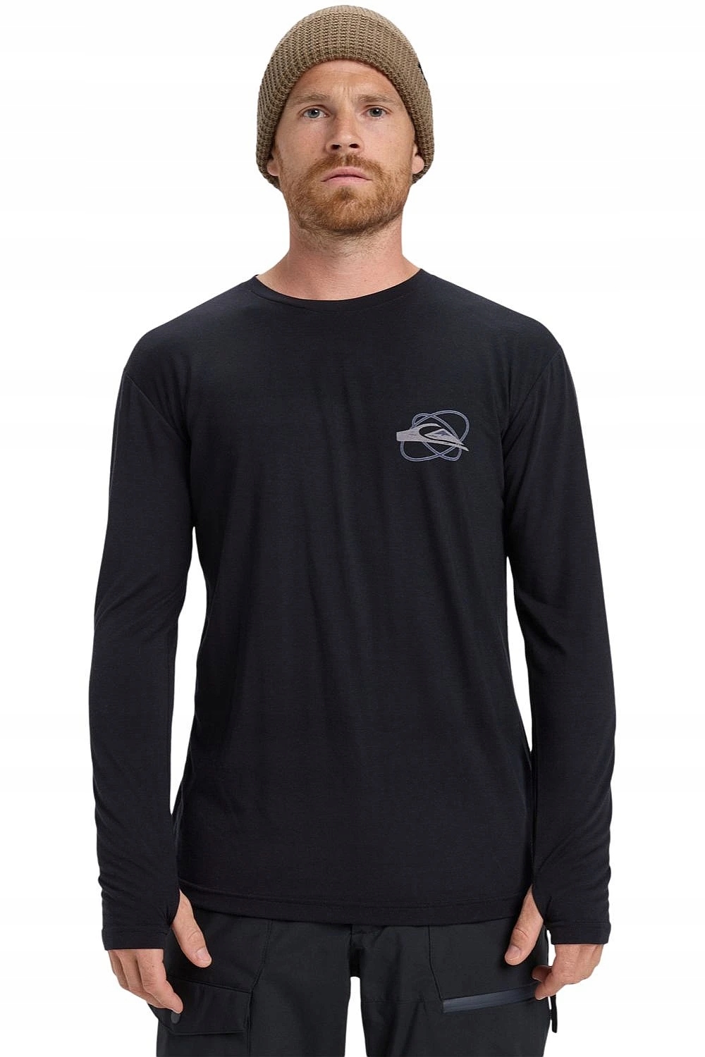 T-shirt Quiksilver Coastal Run Ls KVJ0/Black