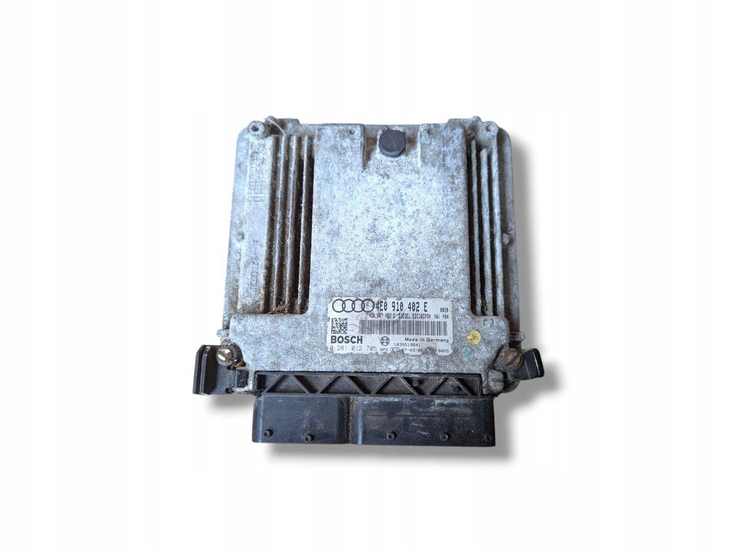 control unit of the engine Audi A8 D3 facelift 2007 4E0910402E